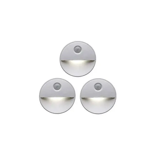 LED Motion Sensor Night Light Sleep-Inducing LED Bulbs Cordless Operation Perfect For Bathroom Cabinets, Stairs And More