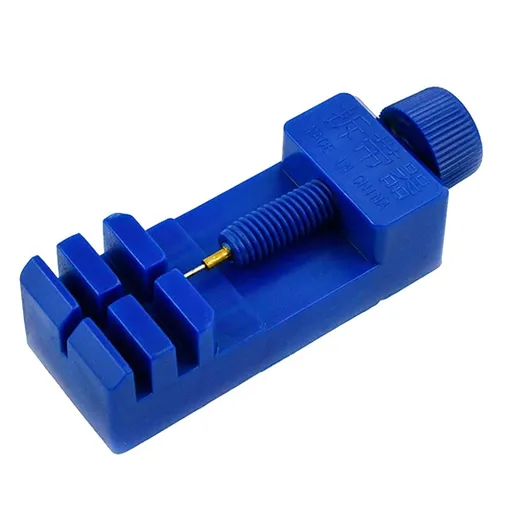Compact Watch Link Remover kit Watch Band Tool Used for Watch Band Link Pin Removal & Watch Sizing Blue/Black/Yellow
