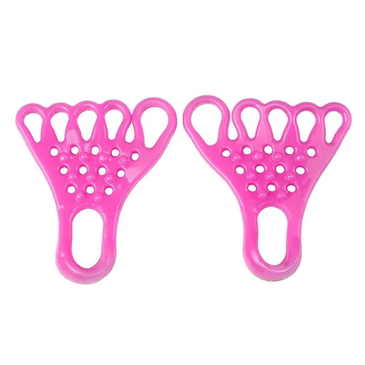 Yoga Stretching Belt Foot Stretcher Calf relaxationAnkle Strap Bands Yoga Stretch Strap Calf Leg Foot Stretcher - Pink