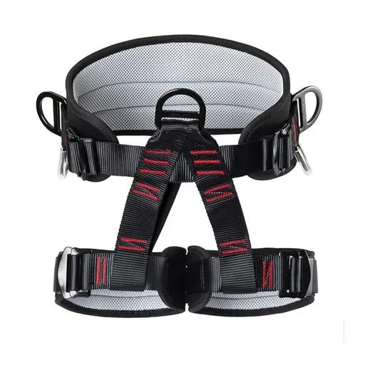 Climbing belts, Thicken Professional Half Body Safety Belt Climbing Gear for Tree Climbing, Fire Rescue, Rappelling and Other Outdoor Adventure Activities