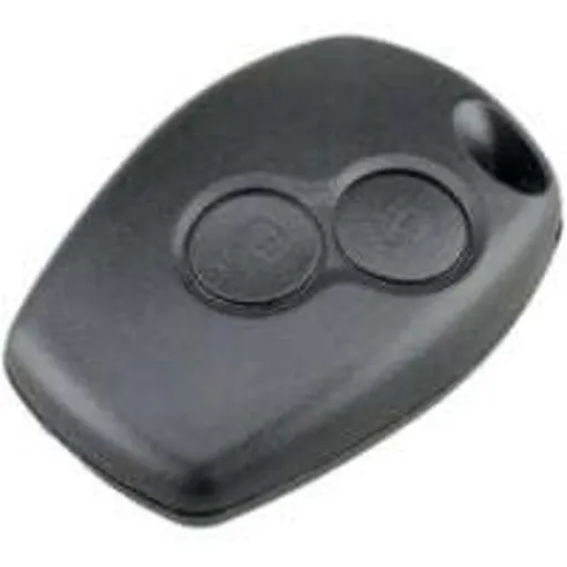 Key case 2 buttons without blade compatible with Renault Clio 3, Twingo 2, Master 3, Kangoo 2, Traffic and Modus Key Shell Plip Polition