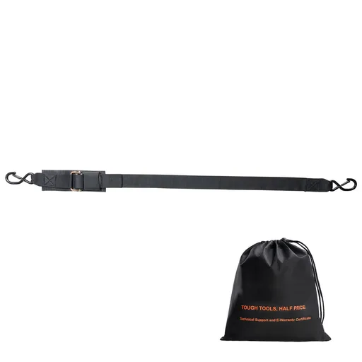 Retractable Ratchet Straps, 5.08 cm x 121.92 cm Ratchet Tie Down Straps with Security Lock S Hooks, 2 Pack Heavy Duty Ratchet Straps with 680.4 kg Break Strength, for Trailers, Vehicles, Boat