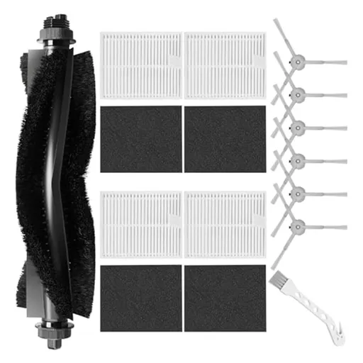 Roller Side Brushes Filters For Eufy L60/L50 Robot Vacuum Cleaner Spare Replacement Kit Side Brushes Filters Roller Brush
