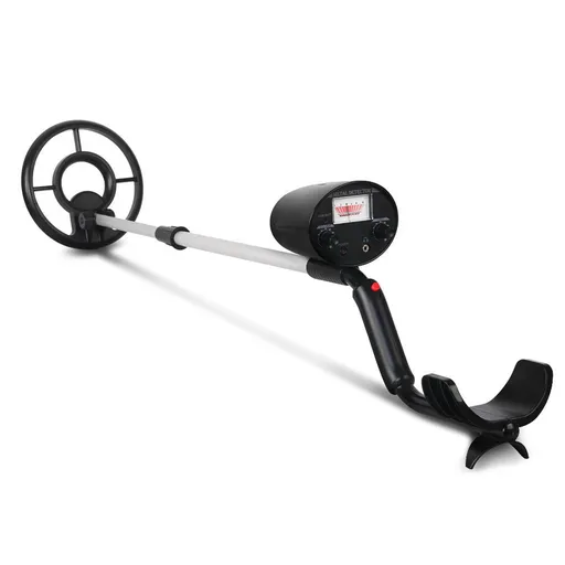 Metal Detector 180MM Deep Sensitive Water Resistant Treasure Hunter Gold Digger Black