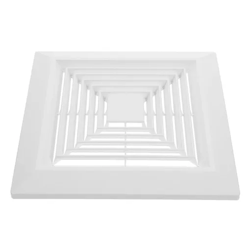 Ceiling Exhaust Fan Cover ABS White for Home Enhanced Ventilation