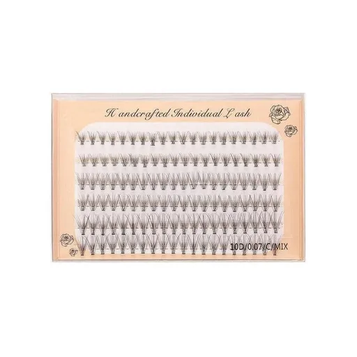 Volume Cluster Eyelash Extension Individual Russian False Mink Lashes C 10D/20D - 10D Mix