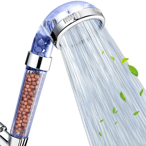 Filtered Shower Head, Shower Head Filter for Hard Water, High Pressure Shower Heads, Shower Head with Filters, Filter Shower Head