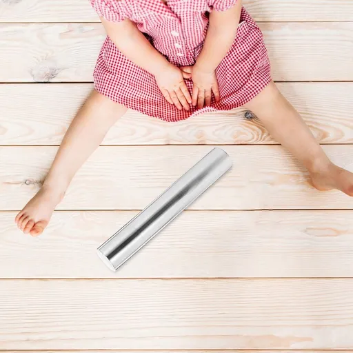 Stainless Steel Document Tube Silver for Secure Certificate Storage