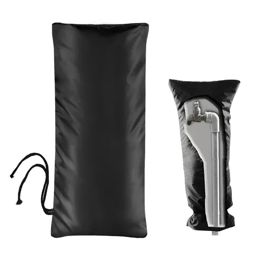 Outdoor Faucet Cover Socks for Winter Freeze Protection, 51*20cm W Large Faucet Covers for Outside, Reusable Outdoor Yard Spigot Cover, Antifreeze Long Water Insulated Faucet Cover Socks