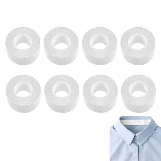 Collar Protectors Sweat Pads, 2026 New Collar Invisible Liner Patch Hat Protector Neck Tape, Absorbent Sweat Pad for Men Women Against Sweat Stains (8 Pcs, 1.18 Inch)