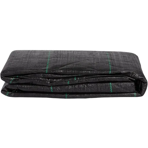 Geotextile Fabric, 3.8 x 15.2 m 3.5oz Woven PP Driveway Drain Cloth with 600lbs Tensile Strength, Heavy Duty Underlayment for Soil Stabilization, Landscaping, Weed Barrier,