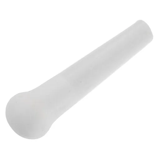 Ceramic Pestle for Garlic Crushing and Mashing, 1-Piece Kitchen Tool for Food Preparation and Cooking