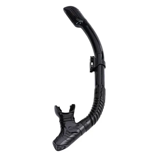 Diving Snorkel Underwater Diving Air Breathing Tube Snorkeling Equipment - Black