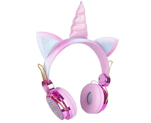 Wireless Headphones - Adjustable Headband - Bluetooth Over On-Ear Headset