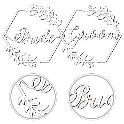 Wedding Chair Decorations White Wood Bohemian Country Weddings Bridal Shower 1Set