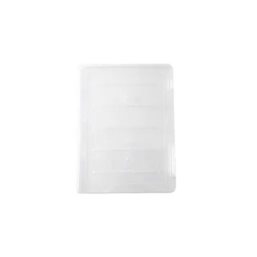 File Storage Box Transparent Small Transparent File Box Storage Box Portable Supplies Holder for Documents and Paper Protectors Portable File Box One Size CL2