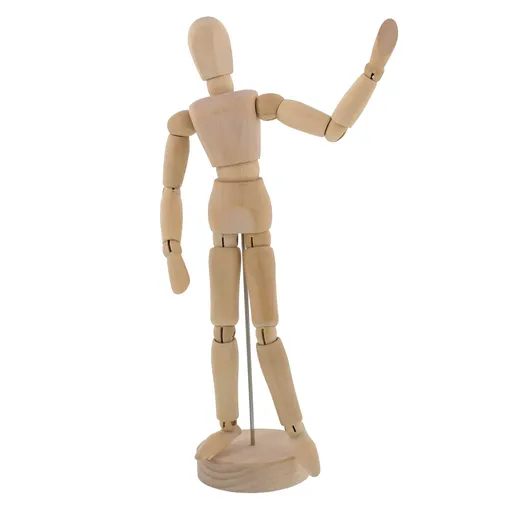 8" Female - Artist Drawing Manikin Articulated Mannequin with Base and Flexible Body - Perfect for Drawing The Human (8" Female)