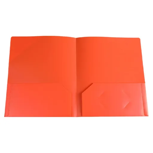 Double Insert File Bag File Bag Orange Plastic Folders with Pockets Standard Letter Paper Folder 2 Business Card Slot Heavy Duty Scho-ǒl Examination Document Size Organizer stǔdənts Blue One Size Orange