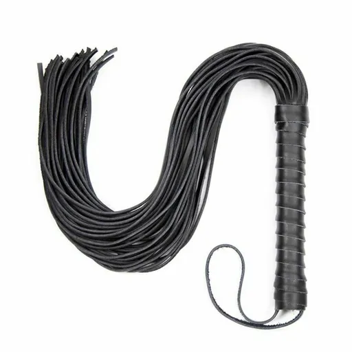 House Of Dasein Genuine Leather Spanking Flogger Bdsm Sex Toy Impact Fetish - Black