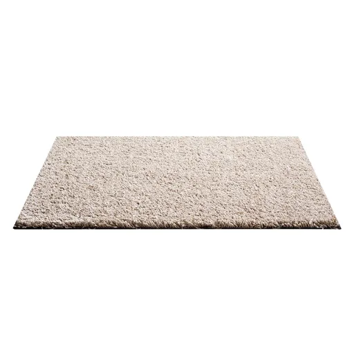 Carpet Tiles 457x457 mm, 10 Pack Carpet Square Rug Detachable & Damage-free, Light Brown