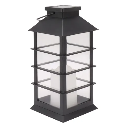2Pcs Solar Hanging Lantern Candle Design LED Solar Outdoor Light Decor for Pathway Yard Lawn