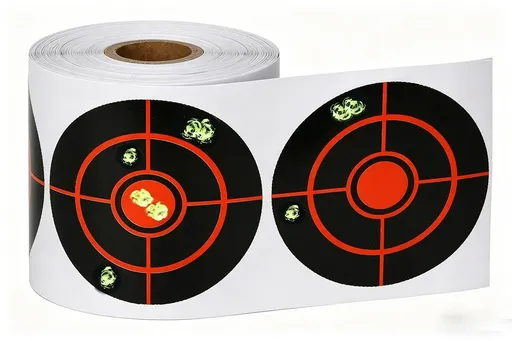 250X/Roll Shooting Target Self Adhesive Targets Splatter Reactive Target Sticker