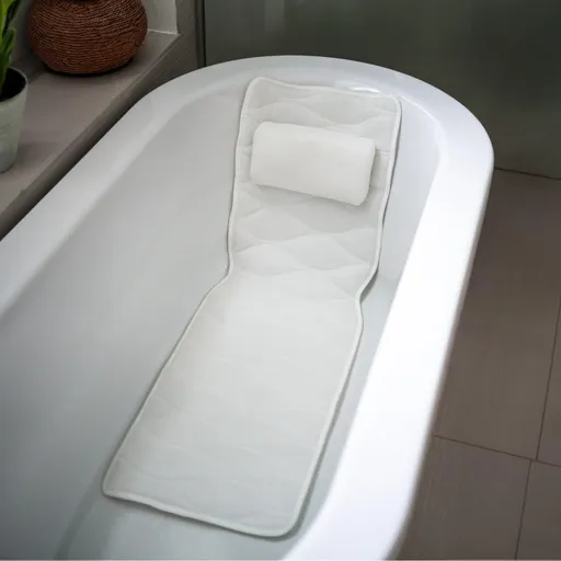 Bath Pillows for Tub Neck and Back Support - Full Body Bath Pillow for Bathtub Premium Comfort for Ultimate Home Spa