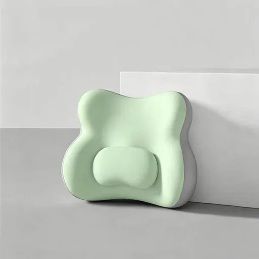 Upgraded Lumbar Support Pillow, Grey‑Green