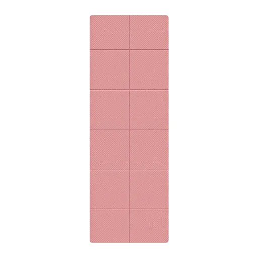 Portable Foldable Yoga Mat – Dual-Sided Non-Slip TPE Exercise Mat for Yoga, Pilates, Kids Nap & Travel (Pink) | Other Colors Available in Store