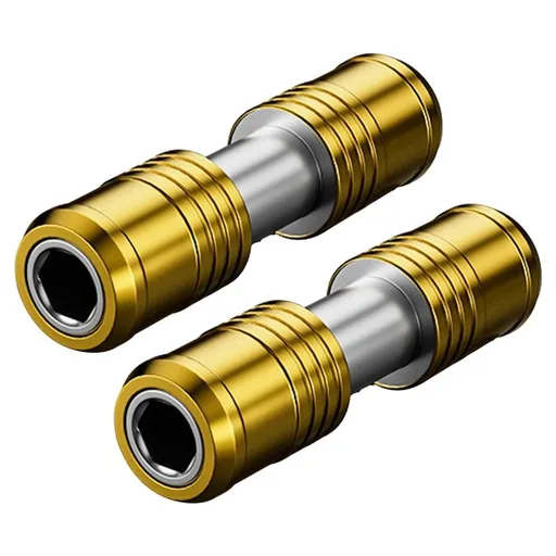 2 in 1 Hexagonal Shanks Converter with Build In Locking System Universal Fitting For Electric Screwdriver & Drilling Tool