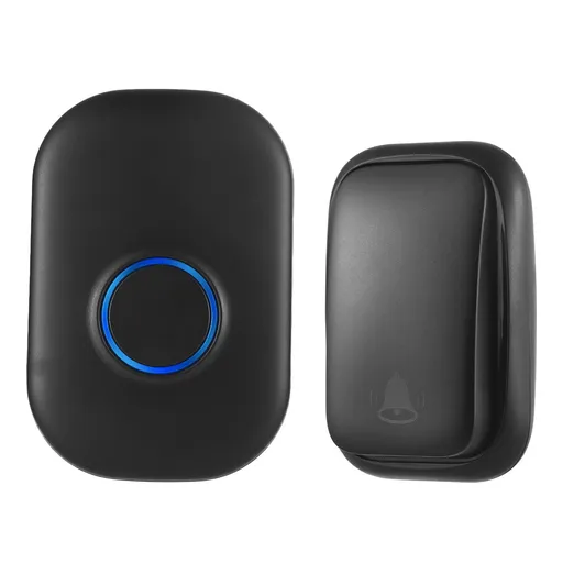 Wireless Door Bell IP65 Proof Doorbell Portable Doorbell Kit with 32 Music 4 Adjustable Volume Levels for Home Room Office