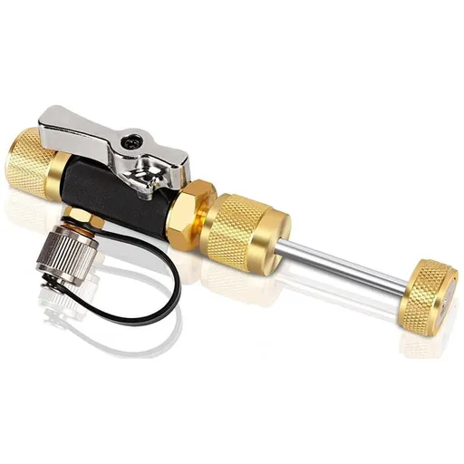 HVAC Valve Core Removal Tool Vacuum-Rated 1/4 Inch Copper