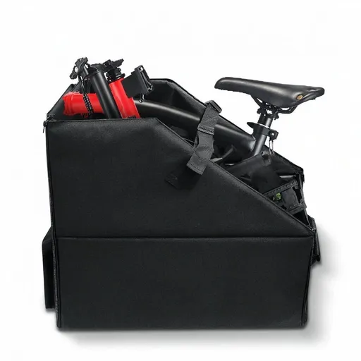 Folding Bicycle Storage Box Car Trunk Storage Box Foldable Bike Storage Container,29 x 58 x 58 cm