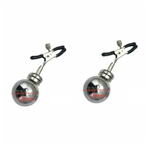 House Of Dasein Big Metal Mag - Net Weight Nipple Clamps Bdsm Restraints Torture Play - L