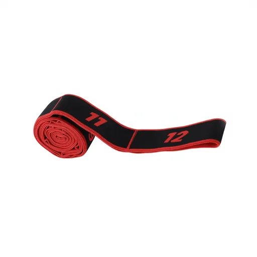 Resistance Band Yoga Fitness Digital Style Black and red-digital style [12 grids]