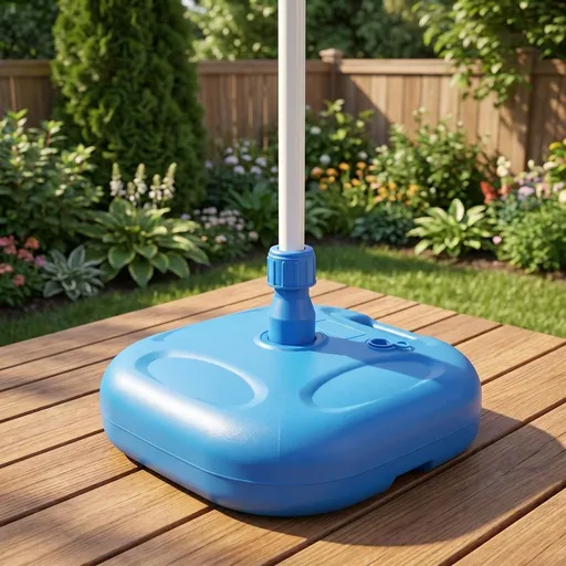 Plastic Umbrella Stand Adapter for and Secure Setup, Compatible with Various Umbrella Poles