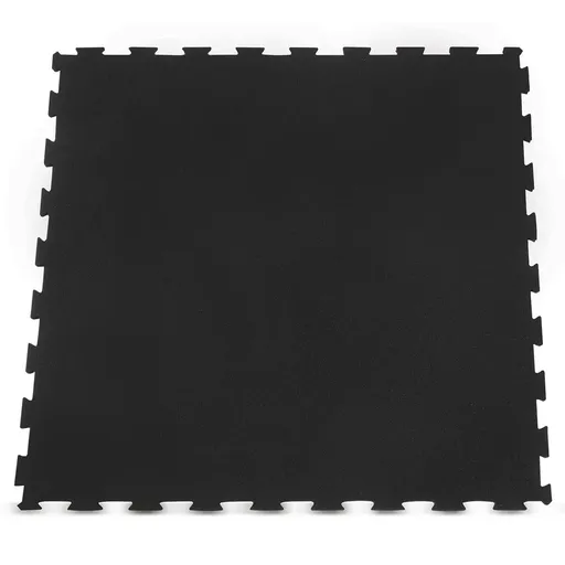CORTEX 10mm Commercial Interlocking Rubber Gym Tile Mat (1m x 1m) - Set of 25