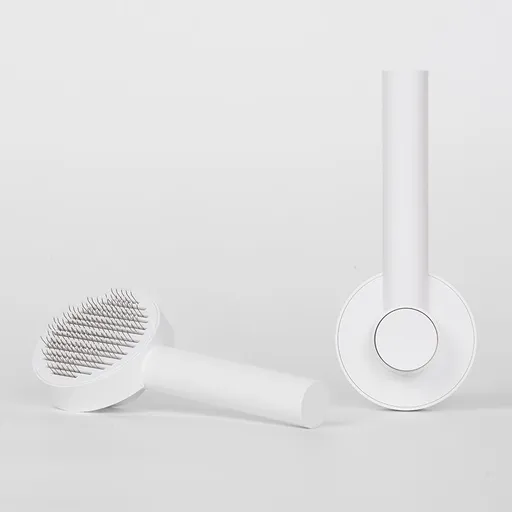 Cat comb to remove floating hair, brush with brush, dog comb, cat tool for cleaning long haired pet needles, comb with cat supplies