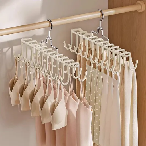 Belt Tie Rack Hanger, Tie Rack Hanger, for Closet Metal Belt Organizer, 20 Hooks, Multi Purpose Hanger, for Shawls Scarves Closet Organizers and Storage White