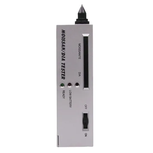 Portable LED Indicator Moissanite Diamond Tester Pen, High Accuracy Handheld Gemstone Identification Tool For Jewelers Hobbyist Jewelry Inspection