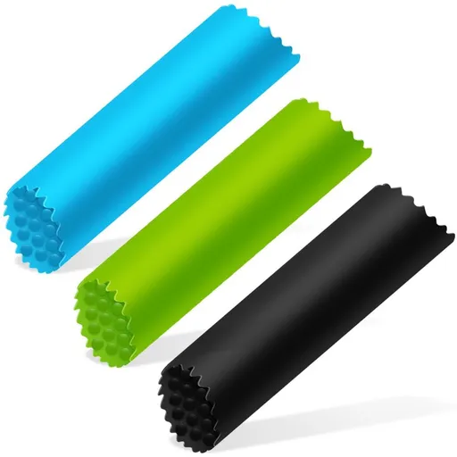 3 PCS Garlic Peeler Tube Silicone Garlic Skin Remover Roller Garlic Tube Rollers Skin Remover Garlic Roller Peeling