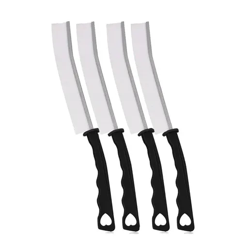Hard Bristle Recess Crevice Cleaning Brush Household Tools Gap Cleaning Brush - 4pcs-White