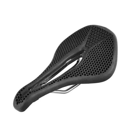 1 pcs Bicycle 3D Printed Saddle Comfortable Honeycomb Cycling Road Bike MTB Bike Seat Cushion black