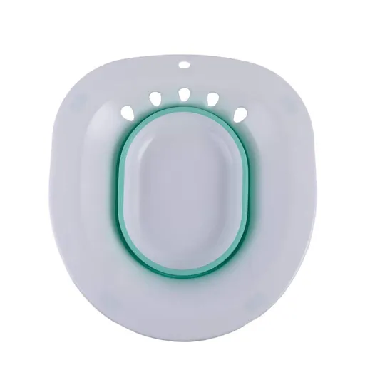 1pc Over Toilet Wash Basin Female Private Part Hemorrhoids Basin Sitz Toilet Postoperative Care Basin Steam Tub Take Pregnant