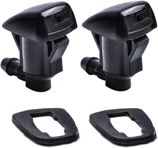 Toyota Windshield Washer Nozzles Kit - Replaces OEM #85381-AE020, Fits 04-10 Sienna, 05-12 Corolla, 04-08 Solara, 00-05 Tundra