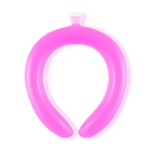 Cooling Ring Summer Supplies Cool Neck Collar Outdoor Sports Cool Ice Neckband - Purple