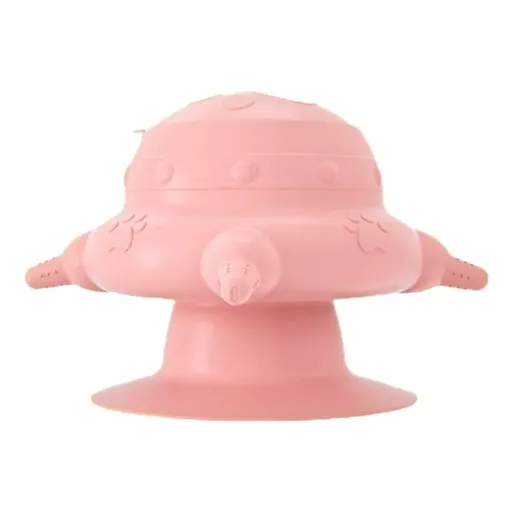 Silicone Pet Feeding Device Anti-choking Bionic Breast-feeding Water Feeder - Pink
