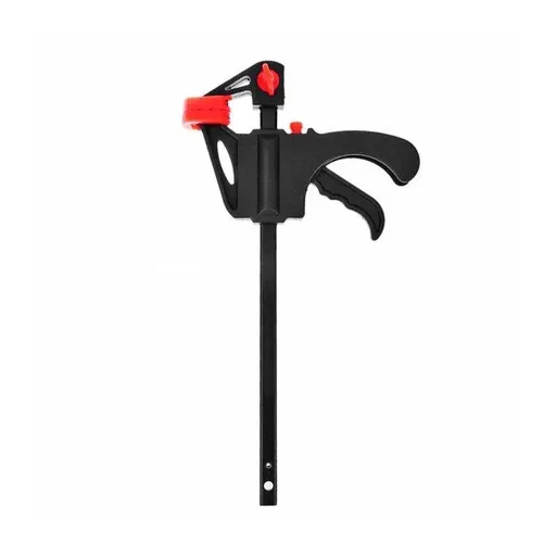 Quick Woodworking Clip Bar Clamp F-Tyle Grip Quick Ratchet Release Squeeze Tools - Red