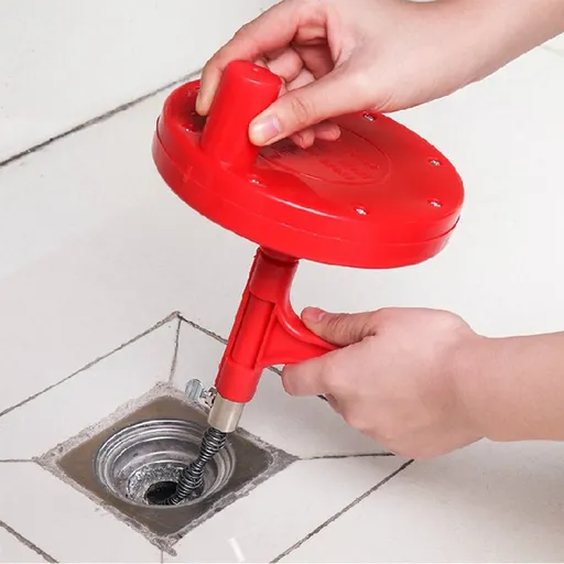 Drain Cleaning Tool Professional Sink Snake for Bathtub Drain, Kitchen Sink, Sewer, Clog Remover Plumbing