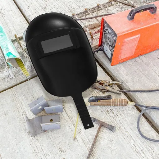 Welding Mask Anti-Glare Black Plastic with High-Definition Lenses for Welding